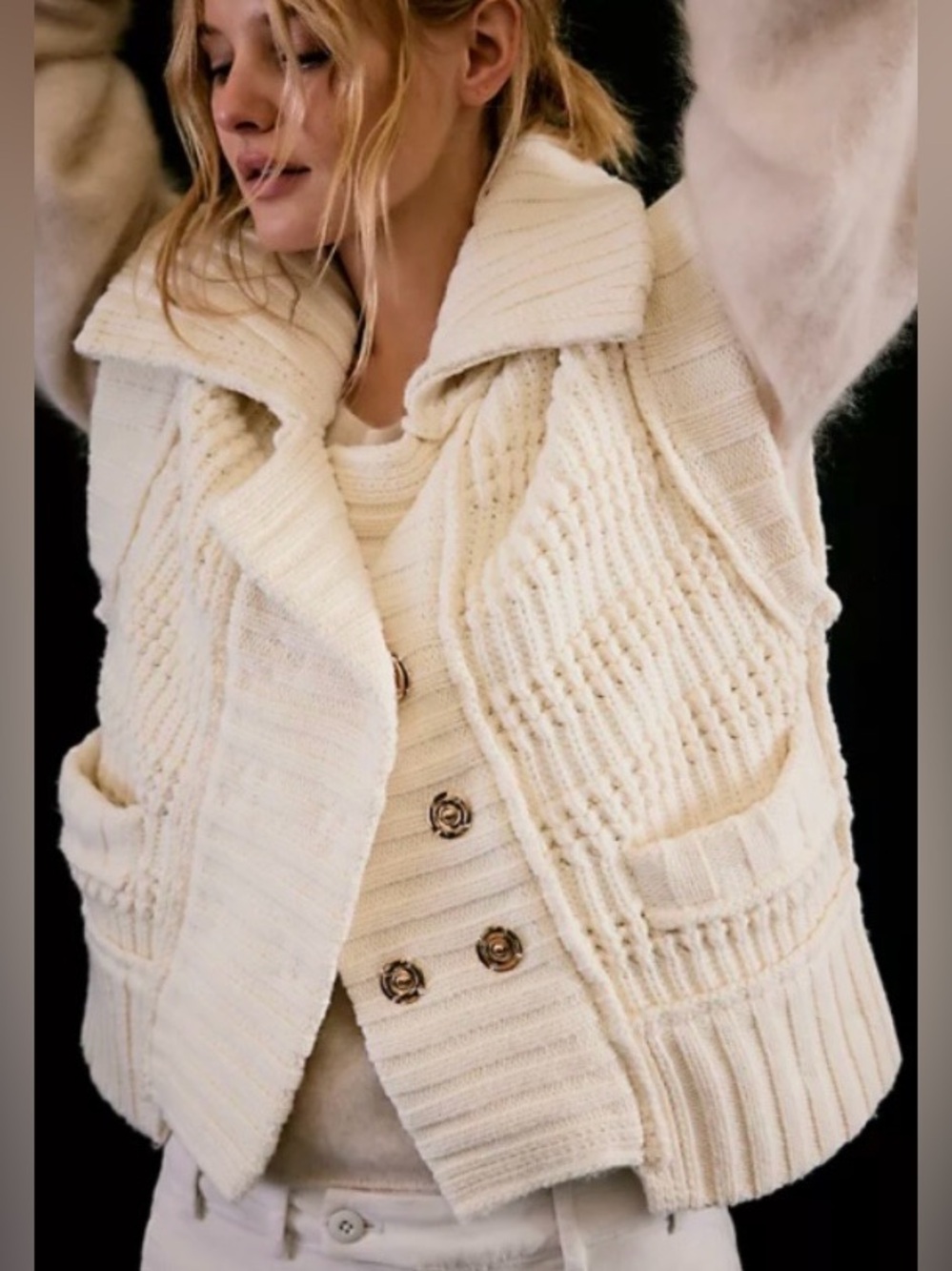 Free People We The Free Shelby Vest Size M